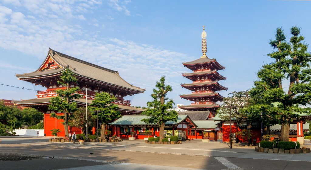 Senso-ji Temple in Tokyo, Japan