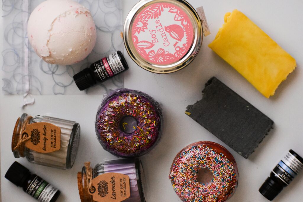 Various Toiletries that are not travel-friendly